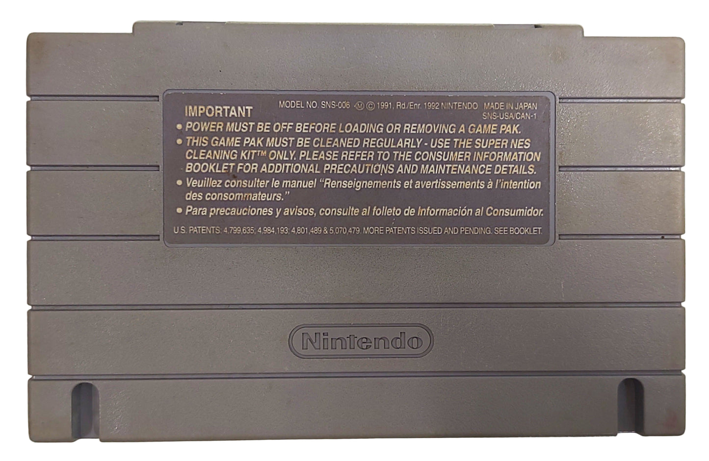 The Incredible Hulk - SNES / Super Famicom