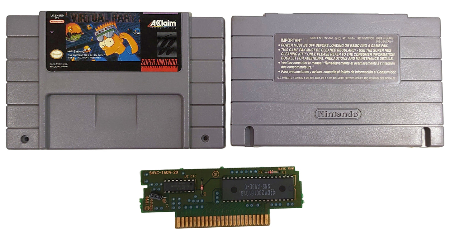 Virtual Bart - SNES / Super Famicom