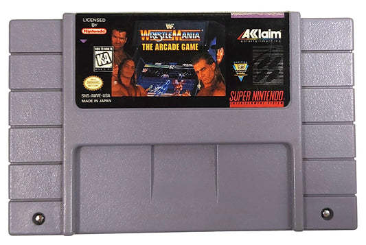 WWF WrestleMania - The Arcade Game - SNES / Super Famicom