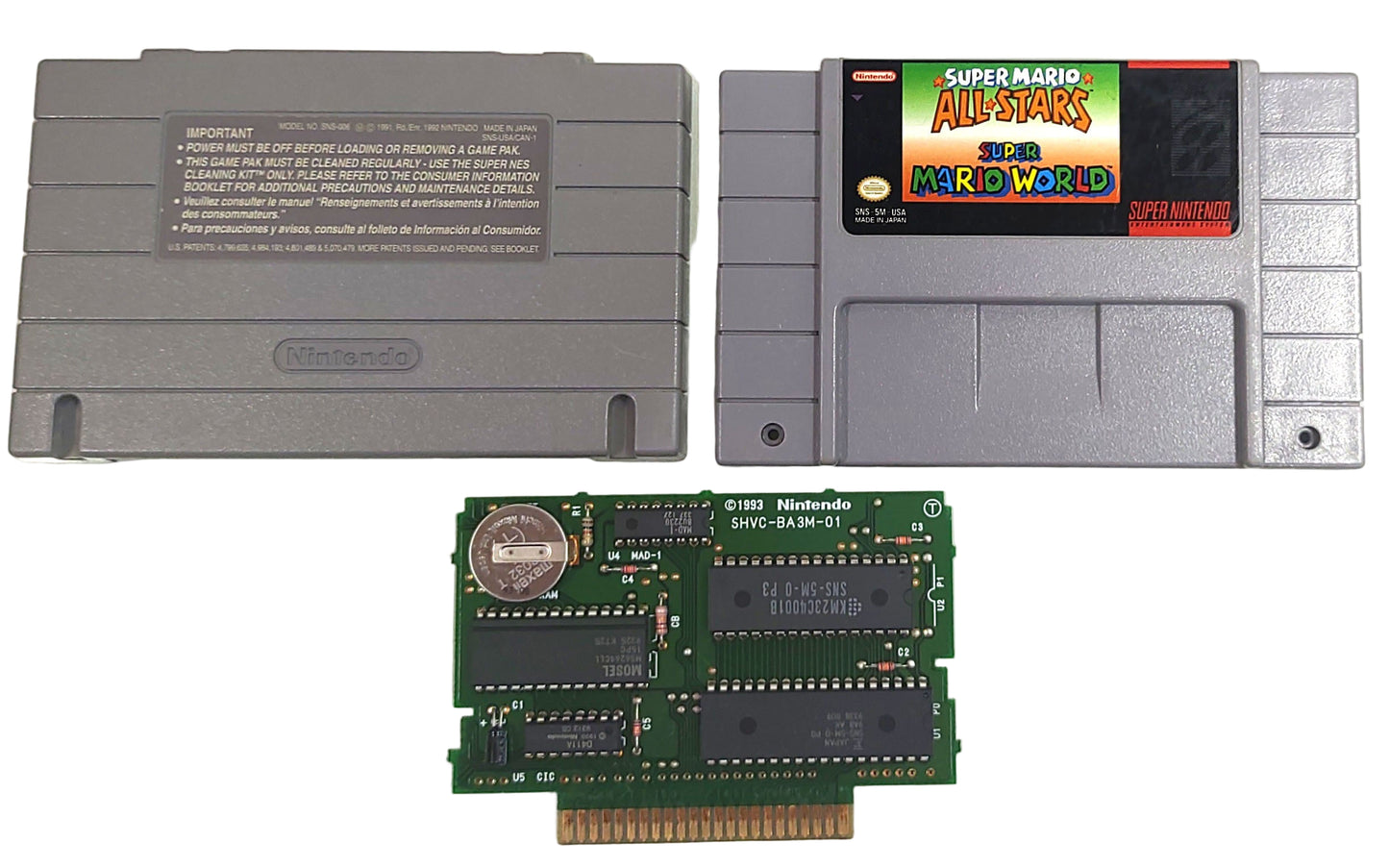 Super Mario All-Stars + Super Mario World - SNES / Super Famicom