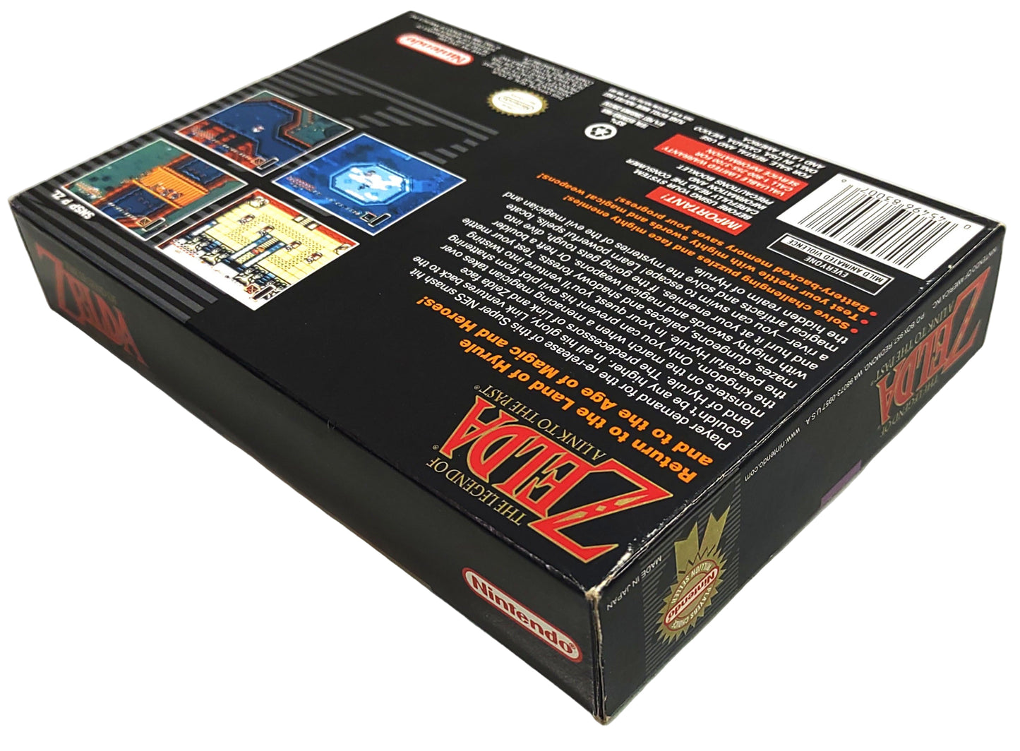 The Legend of Zelda a Link to the Past - SNES / Super Famicom