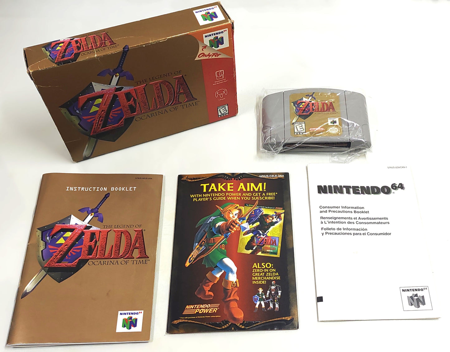 The Legend of Zelda Ocarina of Time - Nintendo 64