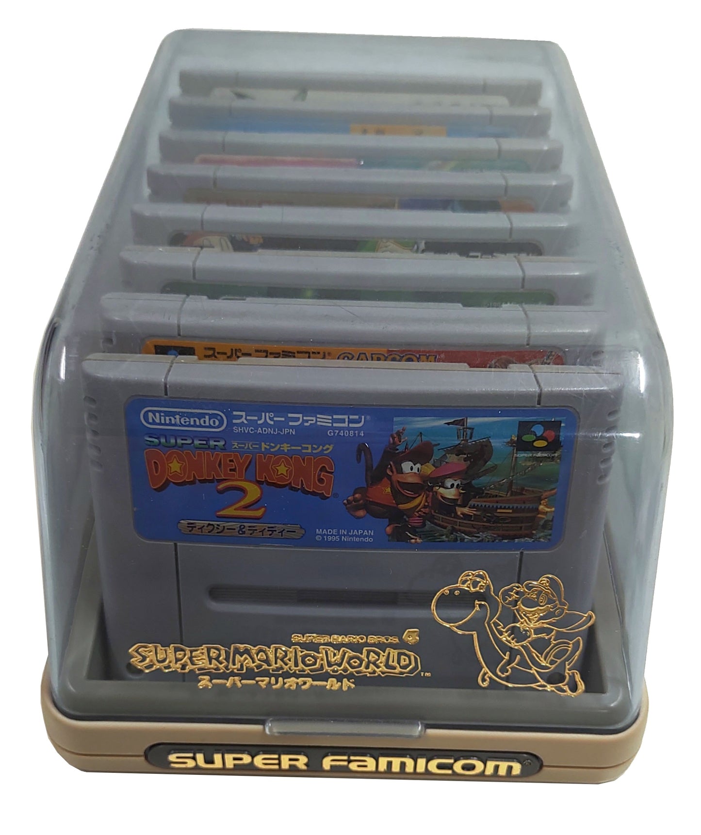 Nintendo Super Famicom Super Mario World Cartridge Case - Super Famicom