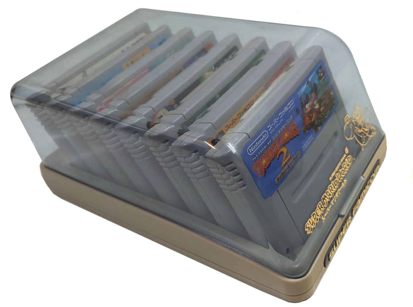 Nintendo Super Famicom Super Mario World Cartridge Case - Super Famicom