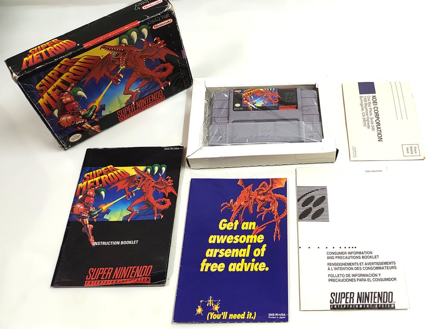 Super Metroid - SNES / Super Famicom