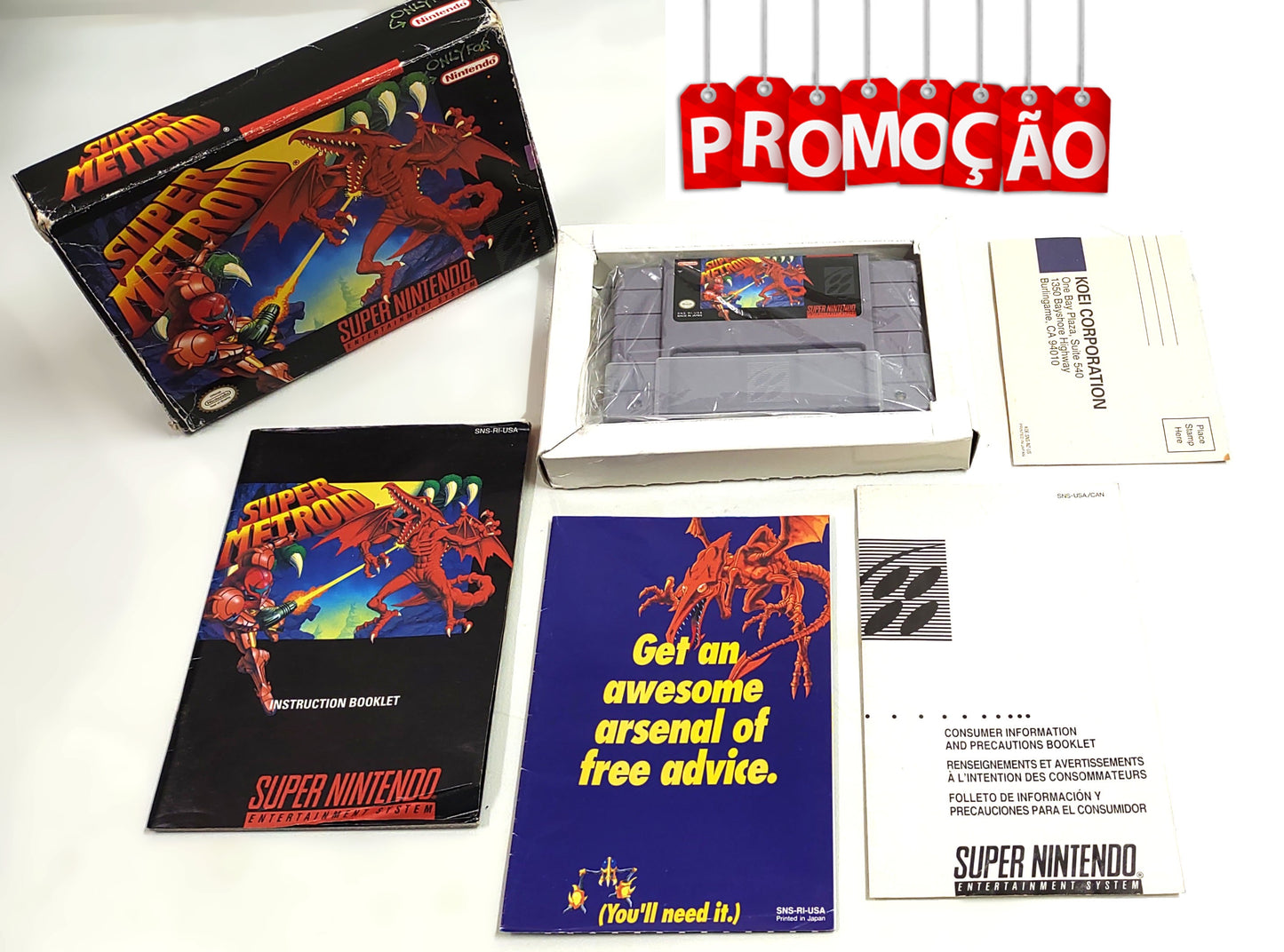 Super Metroid - SNES / Super Famicom