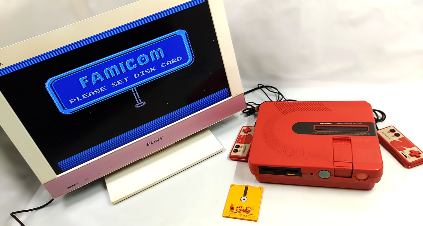 Twin Famicom AN-500R + Castlevania