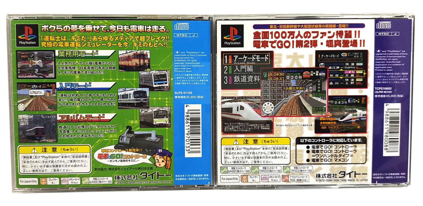Densha Go Controle + Games - Sony Playstation PS1
