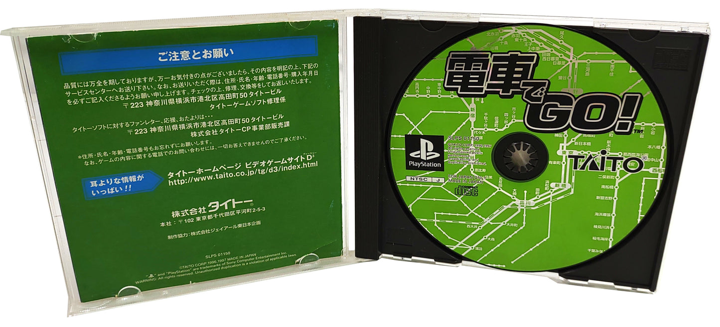 Densha Go Controle + Games - Sony Playstation PS1