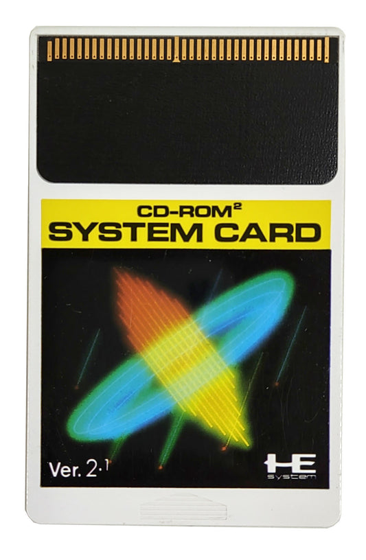 CD-ROM² System Card 2.1 - PC-Engine
