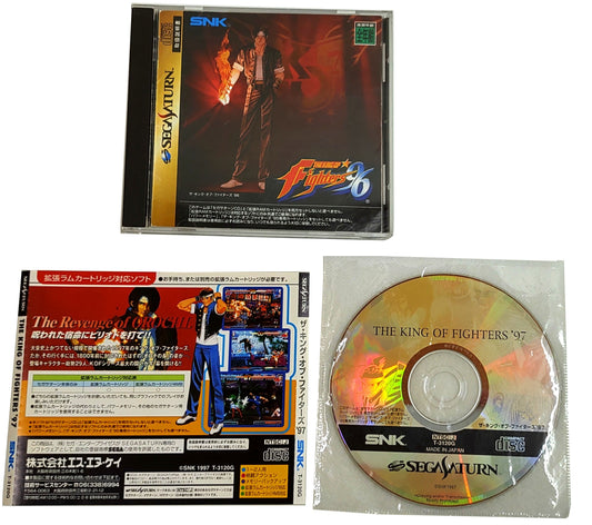 The King of Fighters 96 e 97 - SEGA Saturn