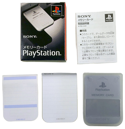 Memory Card CIB SCPH1020 Original - Sony Playstation PS1