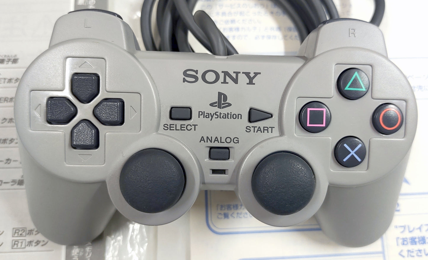 Sony Playstation PS1 Dualshock SCPH7000 + Rockman X4 - FRETE GRÁTIS