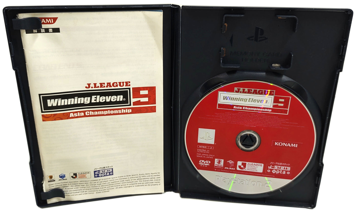 J.League Winning Eleven 9 Asia Championship - Sony Playstation 2 PS2