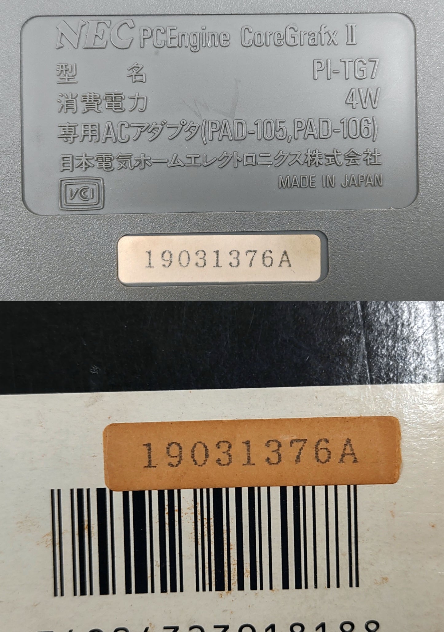 NEC PC-Engine Core Grafx II - FRETE GRÁTIS!