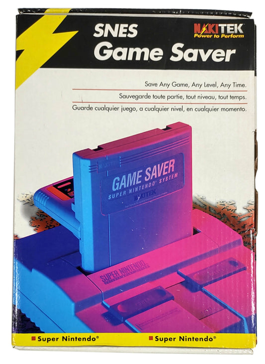 NakiTek Game Saver - SNES / Super Famicom