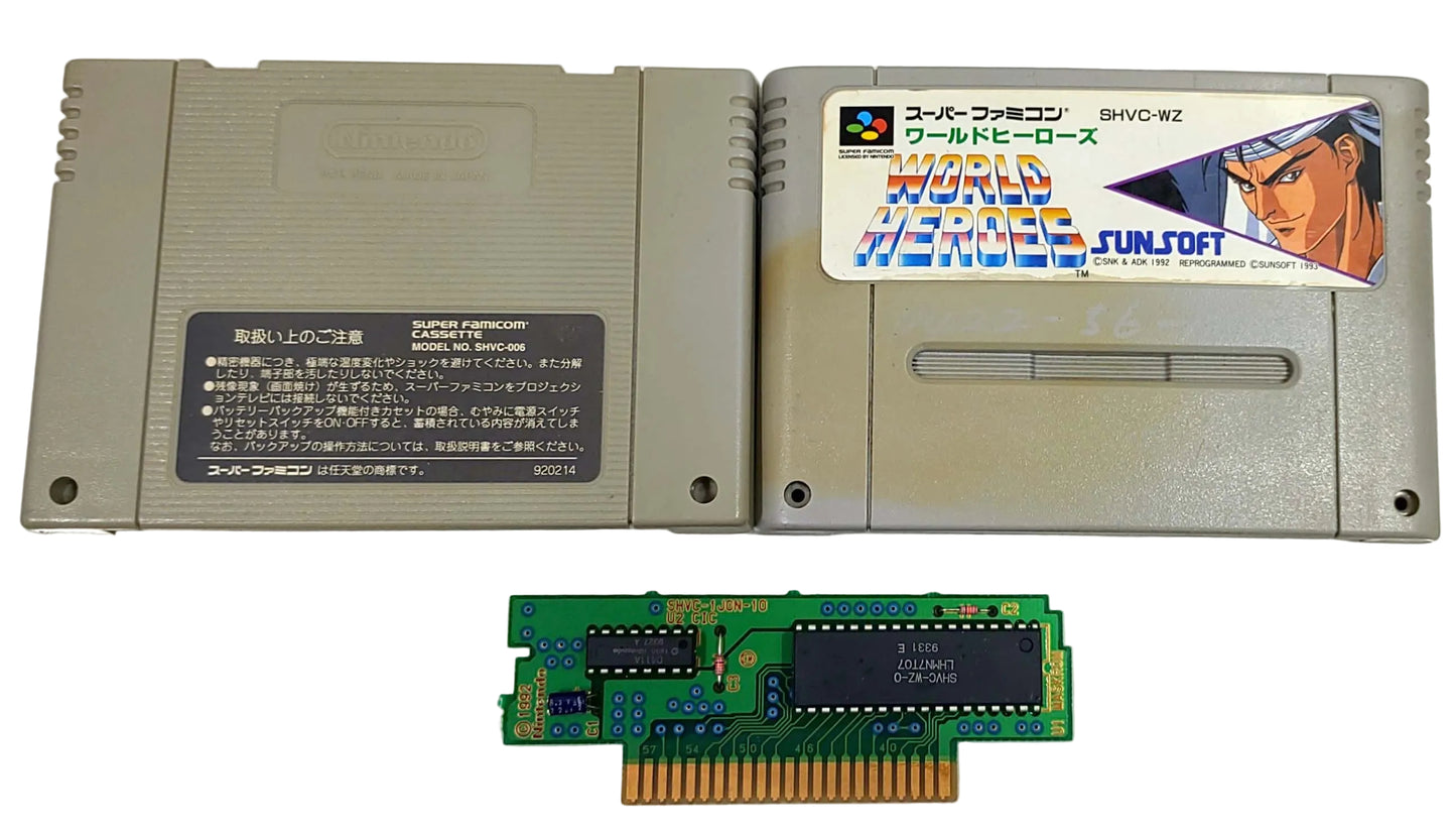 World Heroes - Super Famicom / SNES
