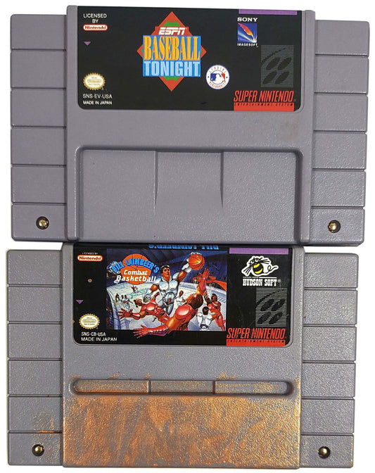 Lote 2 Games originais - SNES / Super Famicom