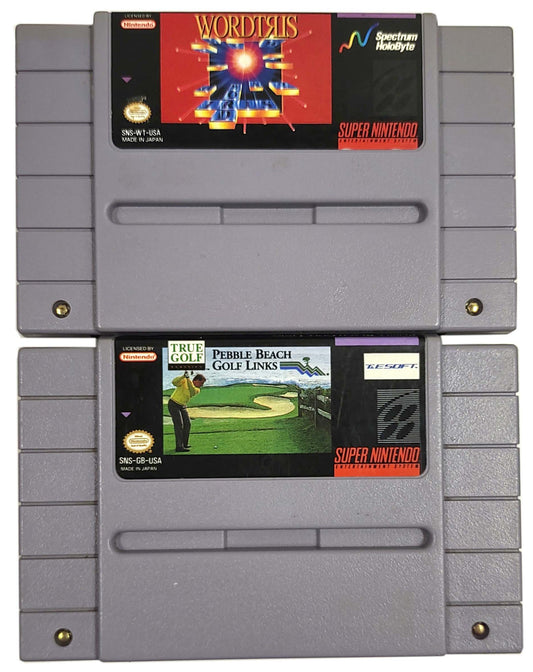 Lote 2 Games originais - SNES / Super Famicom