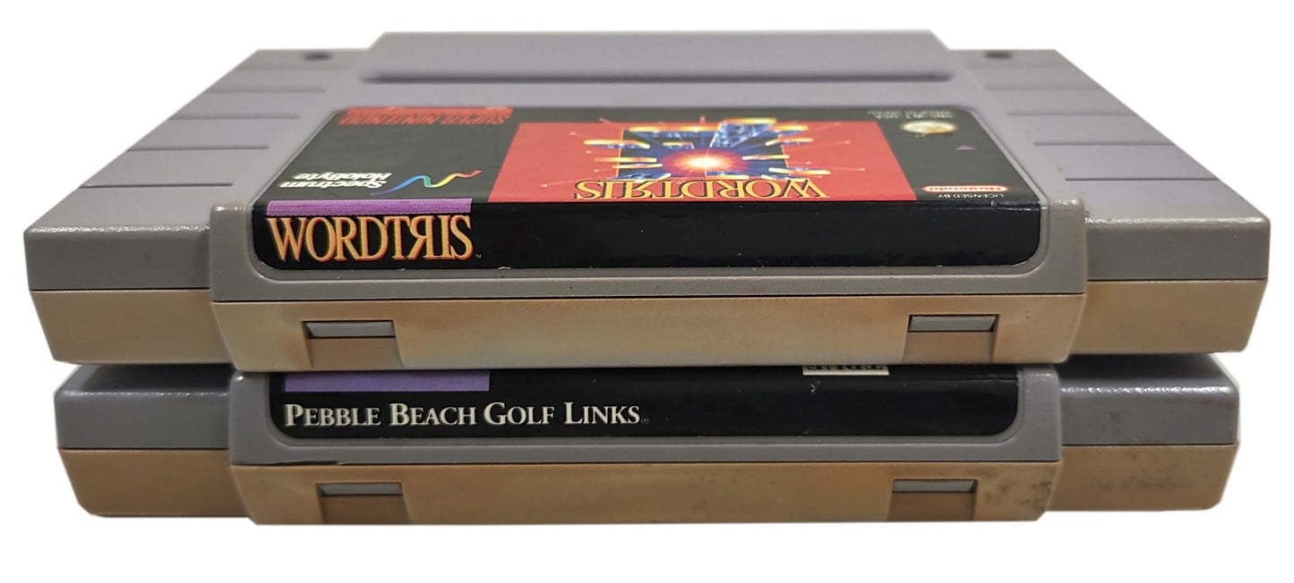 Lote 2 Games originais - SNES / Super Famicom