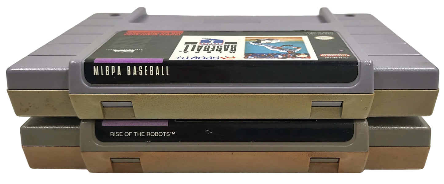 Lote 2 Games originais - SNES / Super Famicom