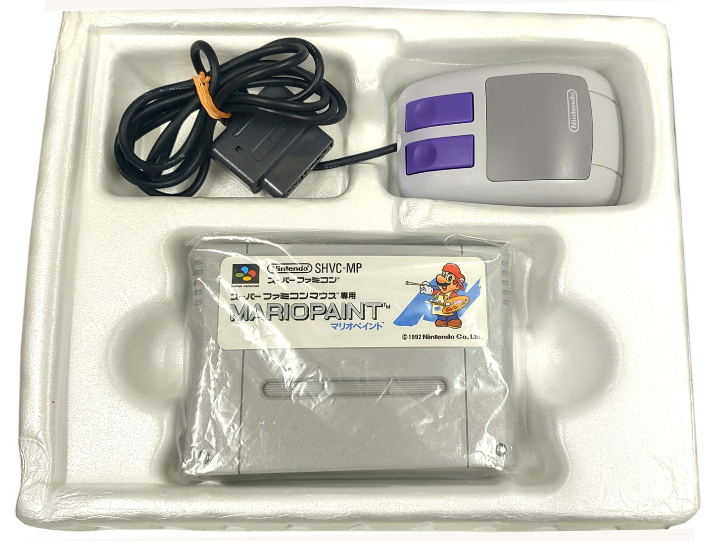 Mario Paint Edição limitada c/ mouse - Super Famicom / SNES