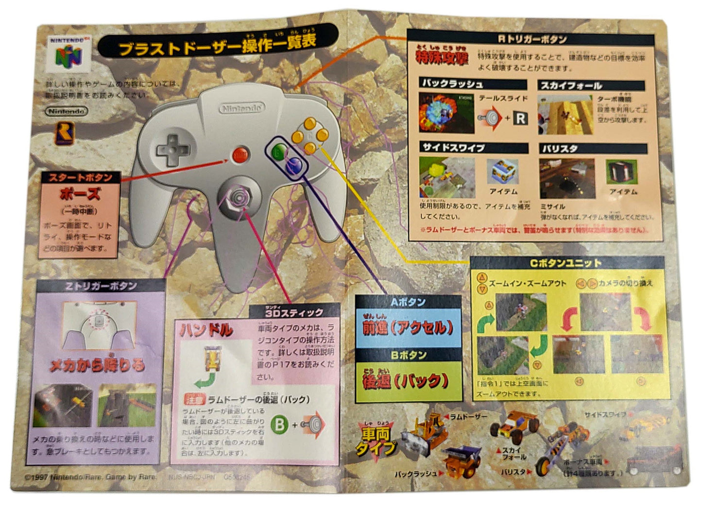 BlastCorps - Nintendo 64