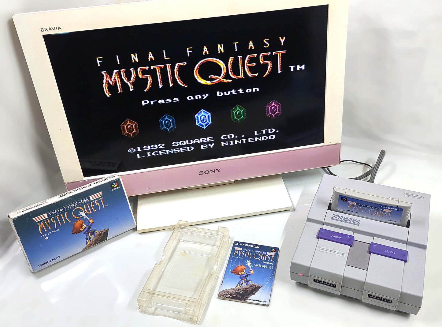 Final Fantasy Mystic Quest [TRADUZIDO INGLÊS] - Super Famicom / SNES