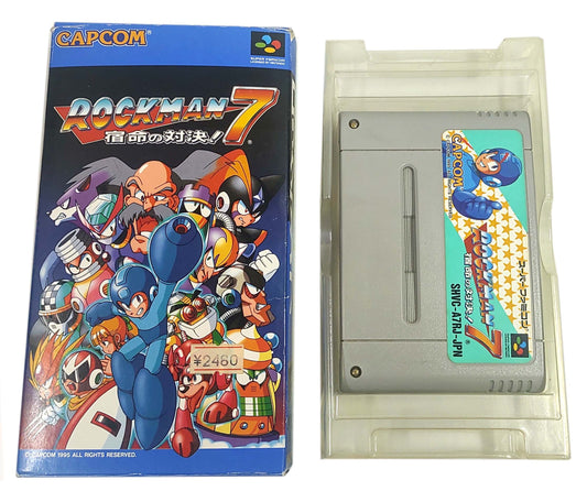 Rockman 7 (Mega Man 7) - Super Famicom / SNES
