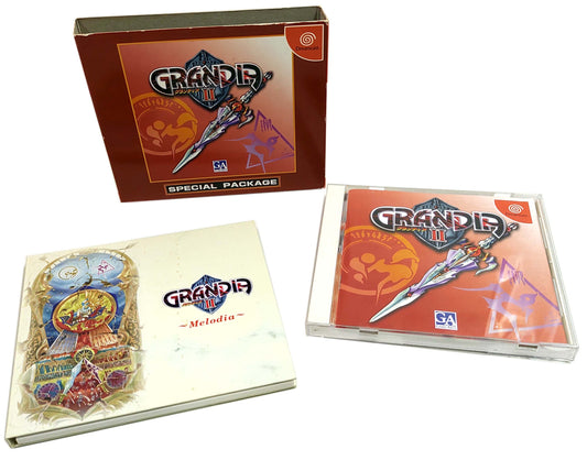 Grandia 2 Special Package Versão limitada - Sega Dreamcast