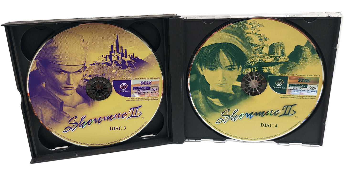 Shenmue 2 Versão limitada - Sega Dreamcast