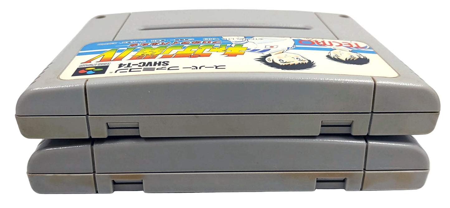 Captain Tsubasa 3 e 4 - Super Famicom / SNES