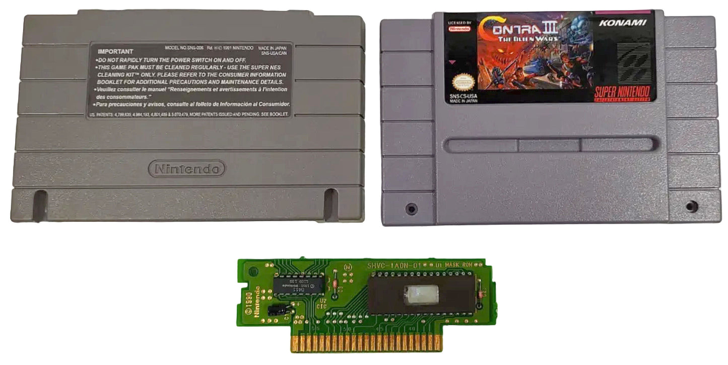 [REPRO] Contra 3 - SNES / Super Famicom