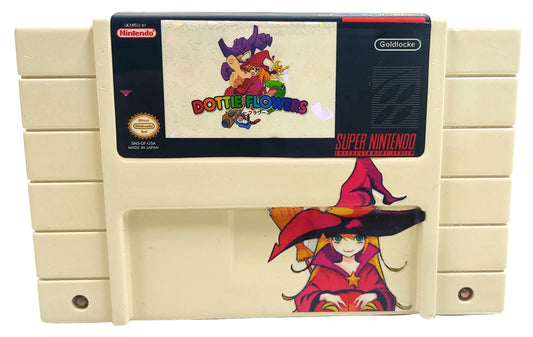 [Homebrew] Dottie Flowers - SNES / Super Famicom