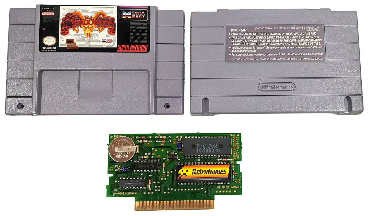[REPRO] ShadowRun - SNES / Super Famicom