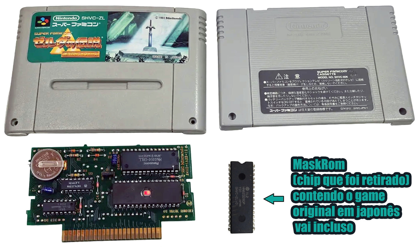 The Legend of Zelda: A Link to the Past [TRADUZIDO Português-BR] - Super Famicom / SNES