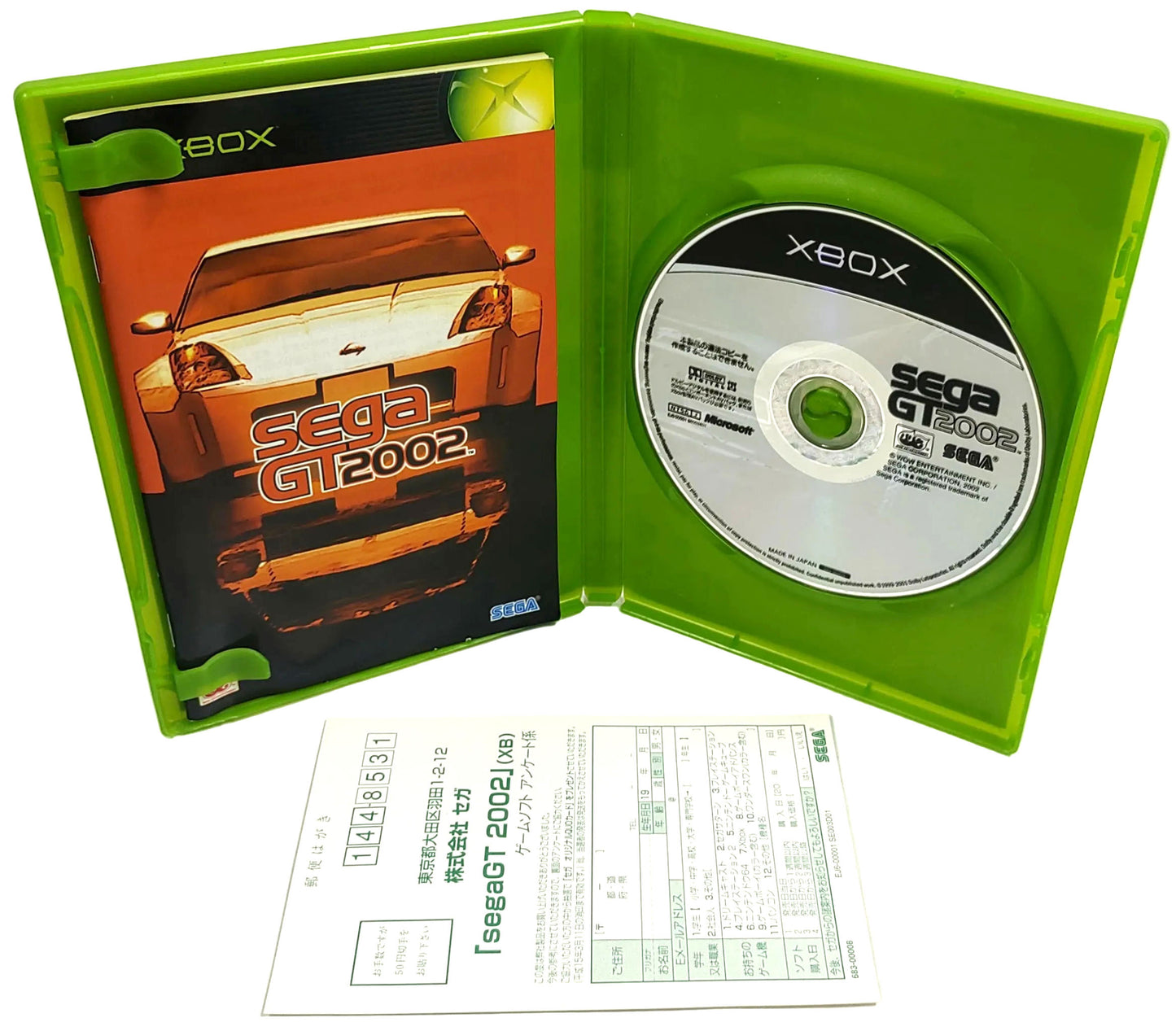 SEGA GT 2002 - Xbox clássico