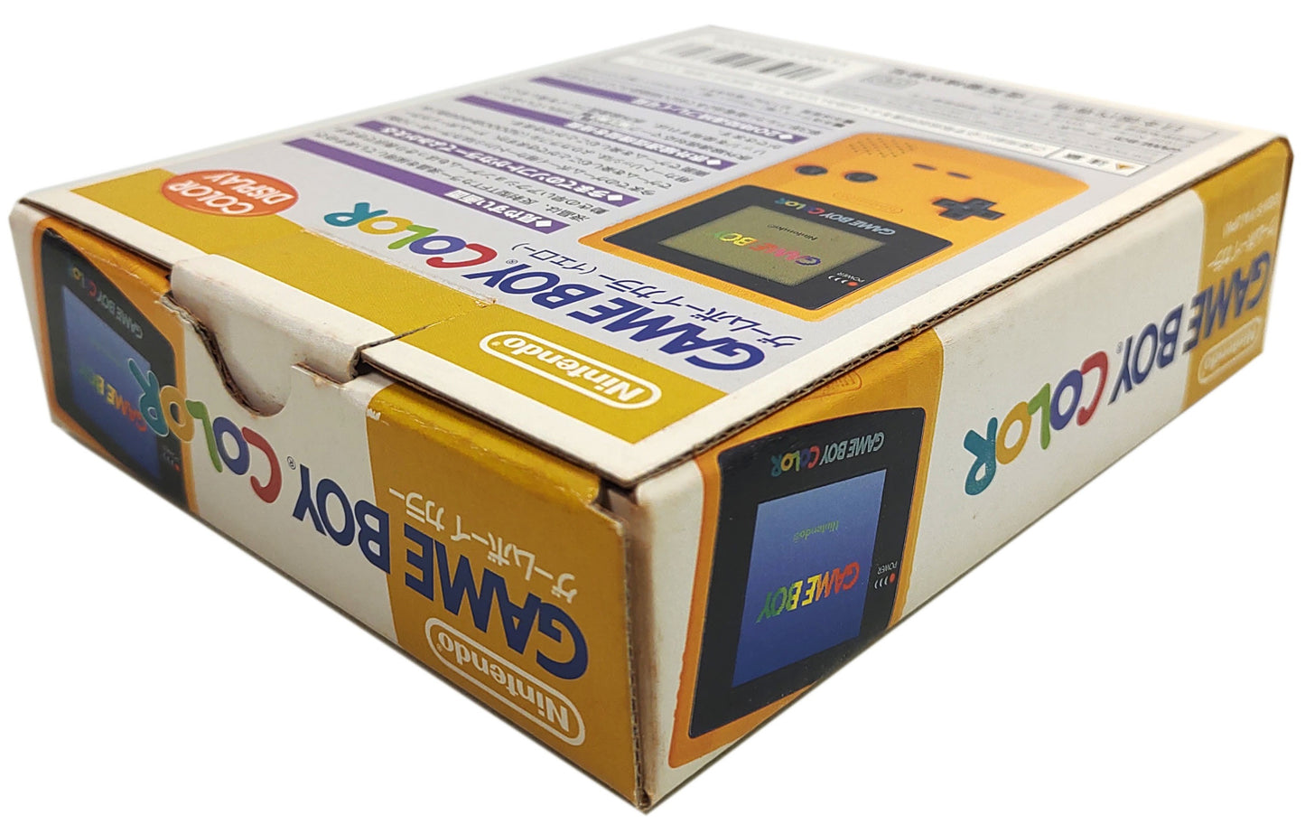 Nintendo GameBoy Color Amarelo modelo CGB-001