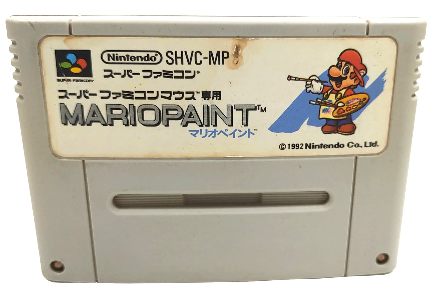 Mario Paint / Mario & Wario / Mario Super Picross- Lote 3 Games - Super Famicom / SNES