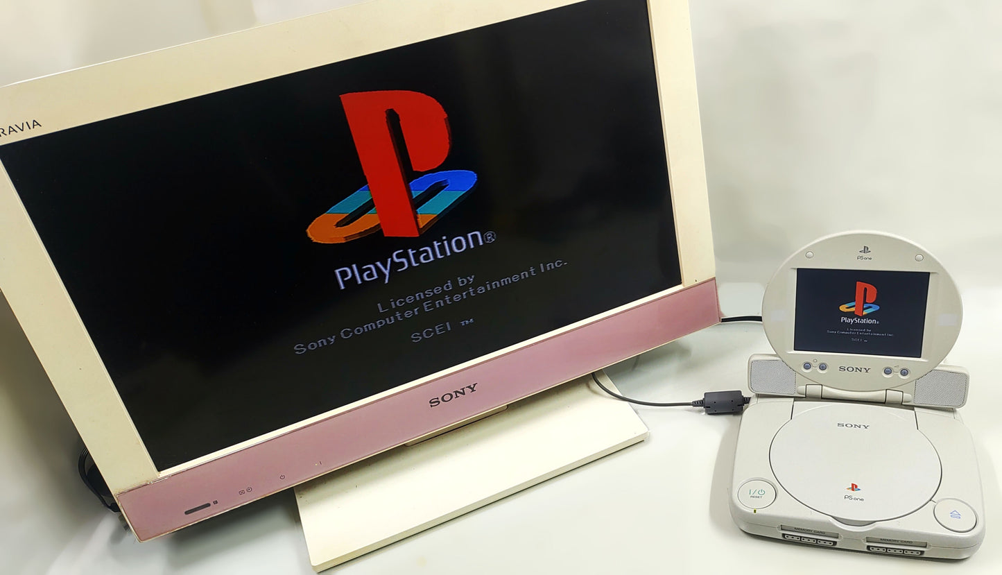 Sony PSOne + LCD - FRETE GRÁTIS