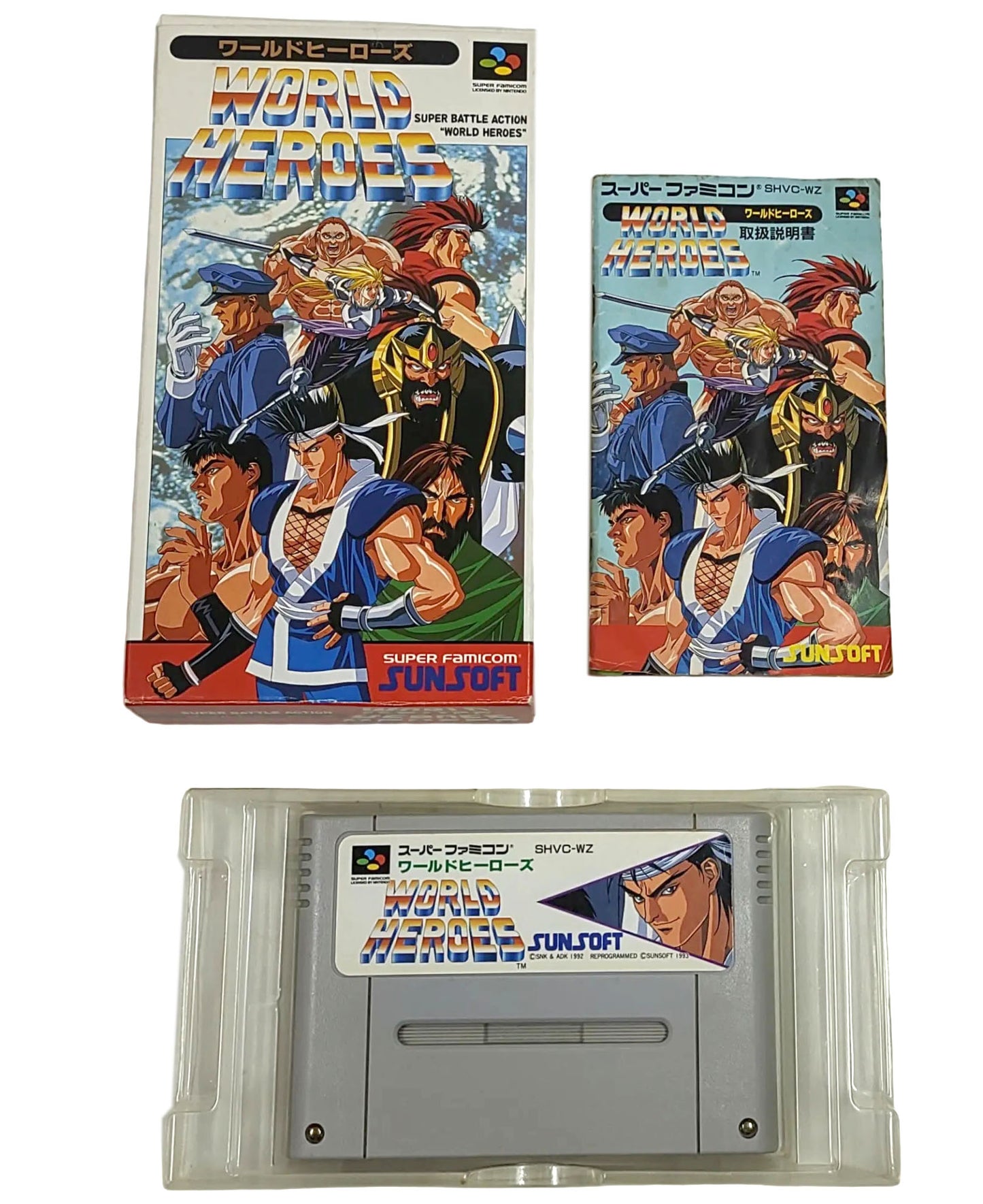 World Heroes - Super Famicom / SNES