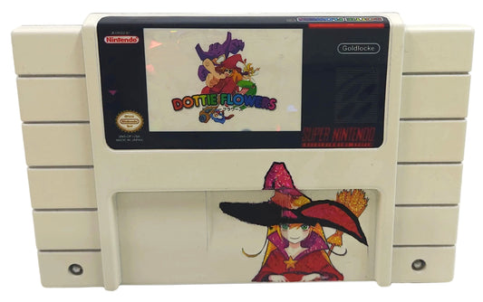 [Homebrew] Dottie Flowers - SNES / Super Famicom