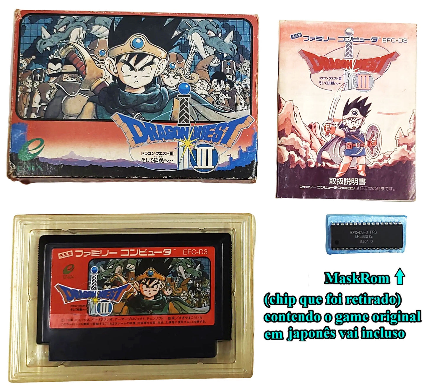 Dragon Quest 3 [TRADUZIDO Inglês] - Famicom / NES