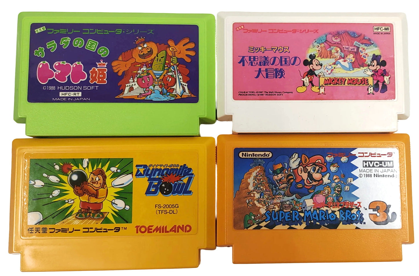 Lote 8 Games -  Famicom / NES