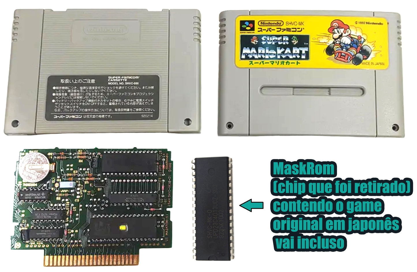 Super Mario Kart [TRADUZIDO INGLÊS] - Super Famicom / SNES