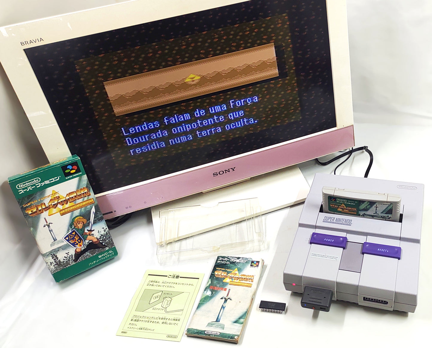 The Legend of Zelda: A Link to the Past [TRADUZIDO Português-BR] - Super Famicom / SNES