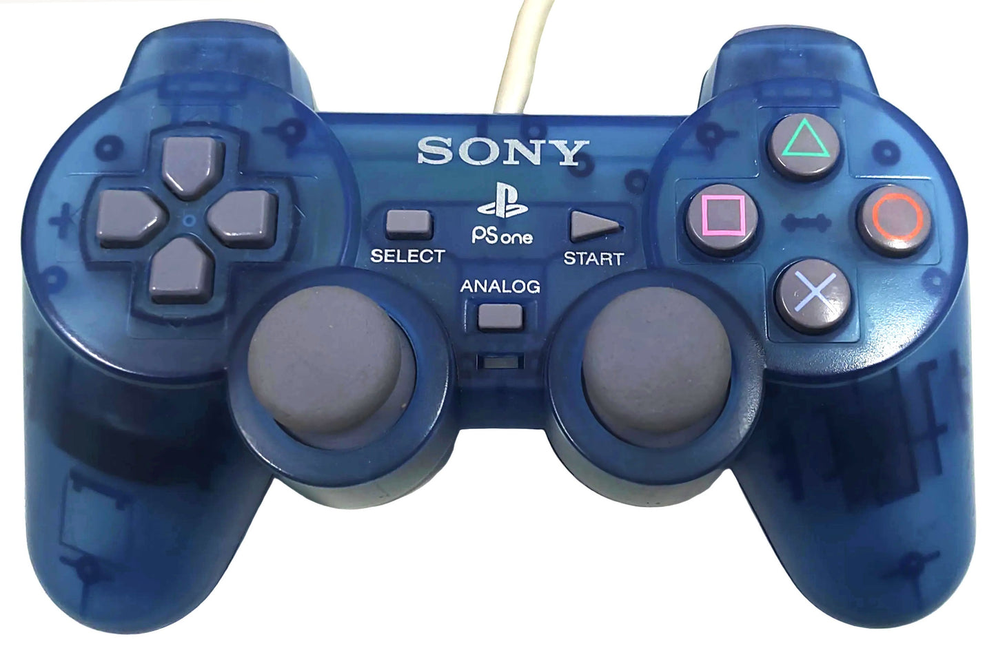 DualShock Azul translucido original - Sony PSOne PS1