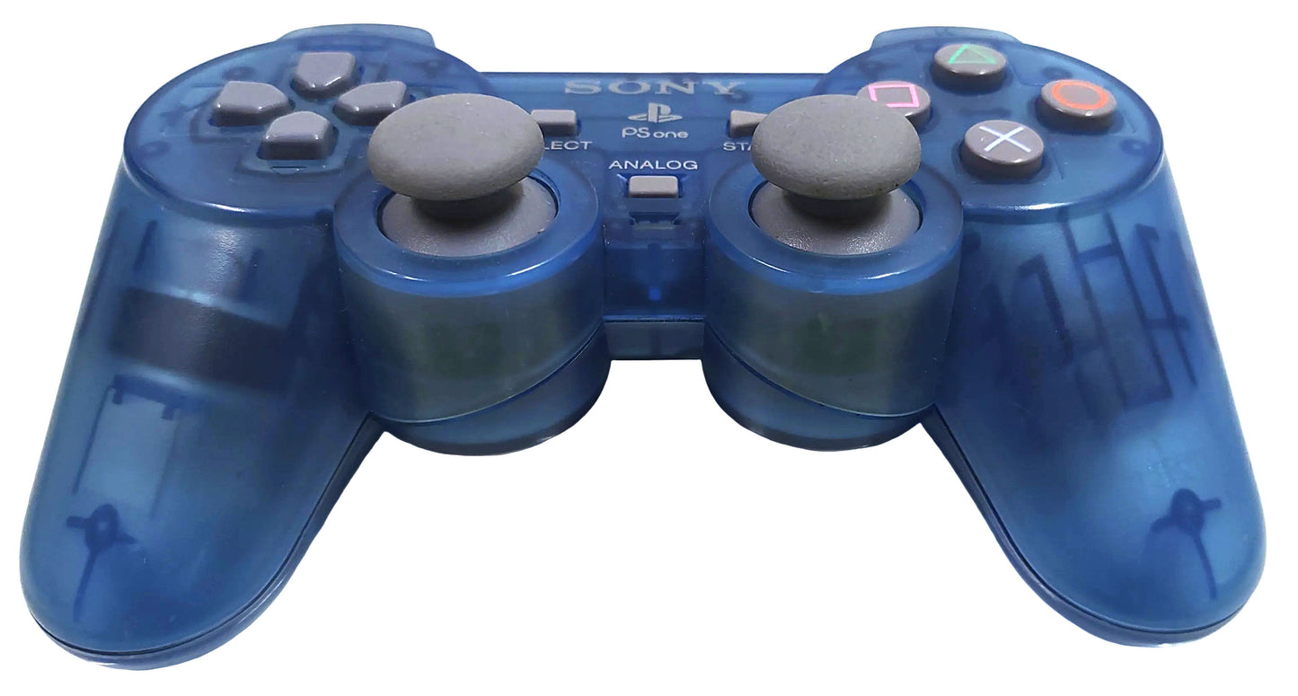 DualShock Azul translucido original - Sony PSOne PS1