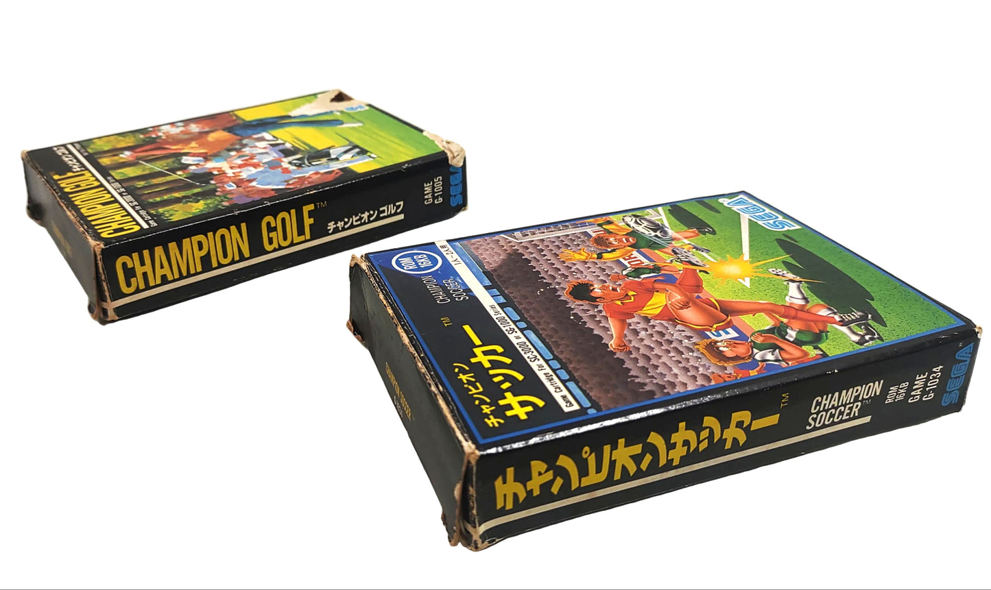 Champion Soccer & Golf - SEGA SG1000/SC3000/SEGA Mark 3