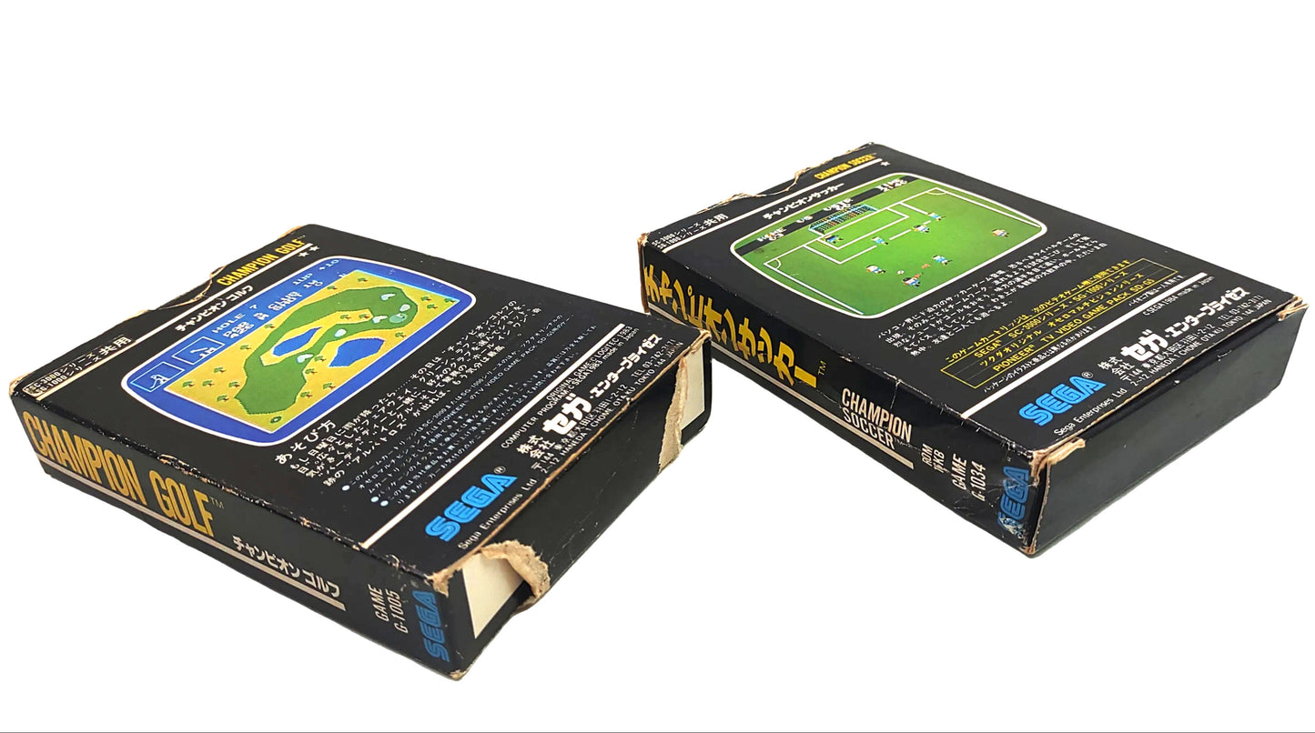 Champion Soccer & Golf - SEGA SG1000/SC3000/SEGA Mark 3